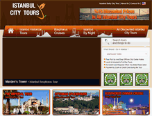 Tablet Screenshot of istanbul-daily-city-tours.com